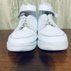 Men's Fubu Court White High-Top Sneakers
Size 13